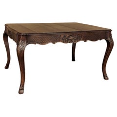 Ancienne table à écrire en ligoise avec 2 tiroirs