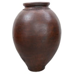 Antique Life Size Stoneware Vase for Indoor or Outdoor made in France