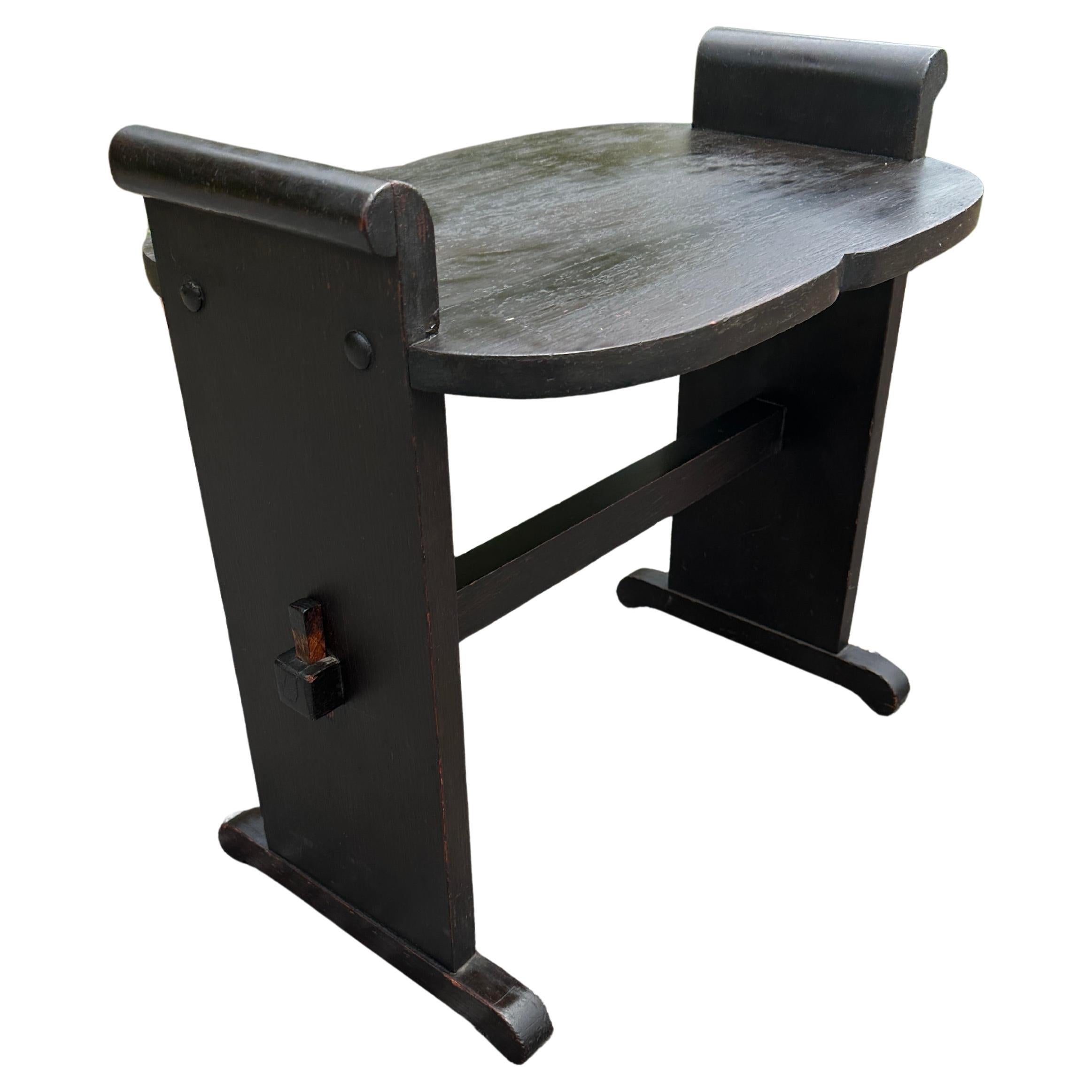 Antique "Lifetime" A&C Window Seat, Stickley Era - W2709 For Sale