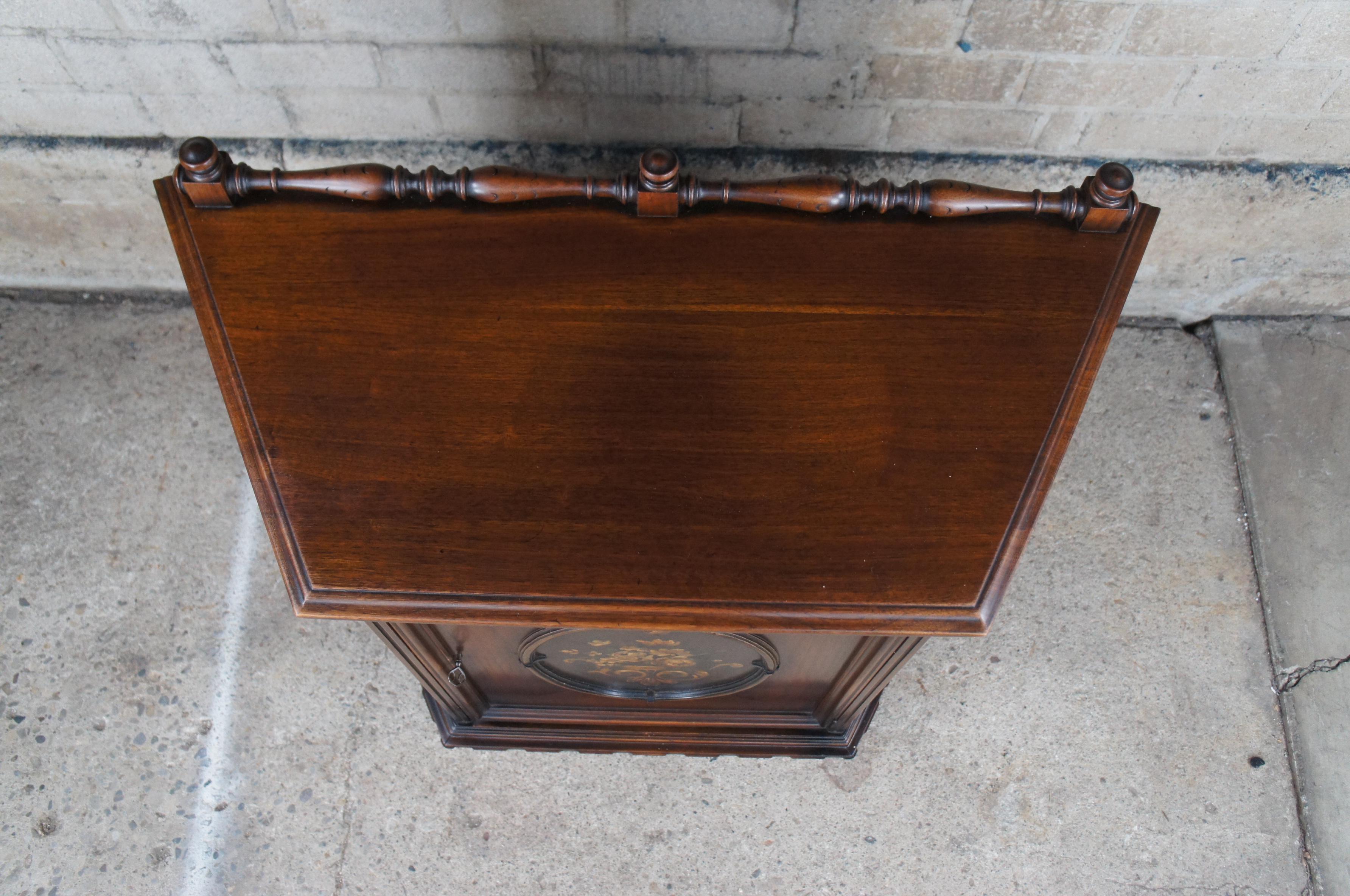 Antique Lifetime Furn. Jacobean Spanish Walnut Buffet Sideboard Server Cabinet For Sale 3