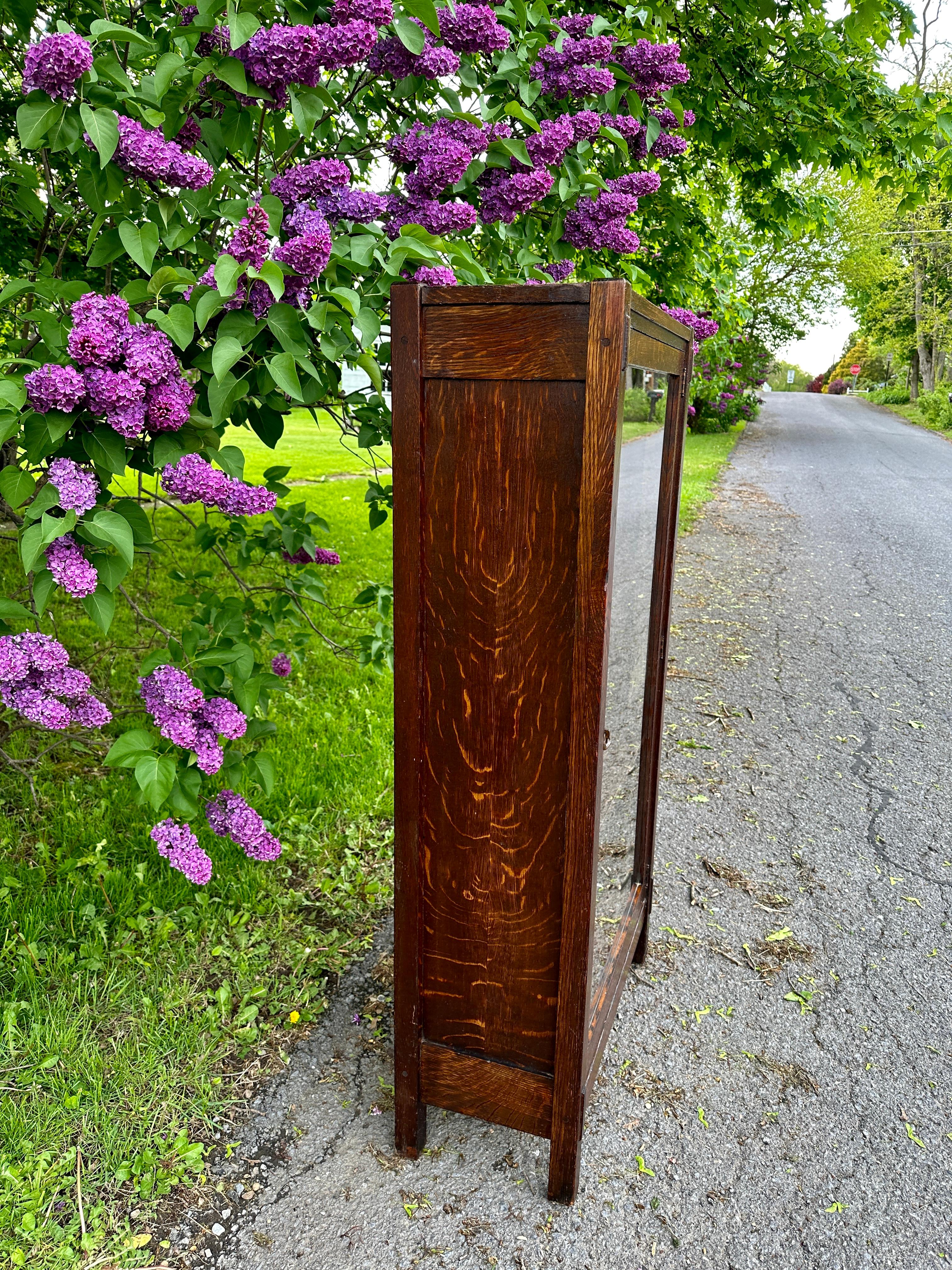 Antique    LIFETIME     One-Door A&C Bookcase -  Stickley era  W7423  30%  SALE For Sale 8