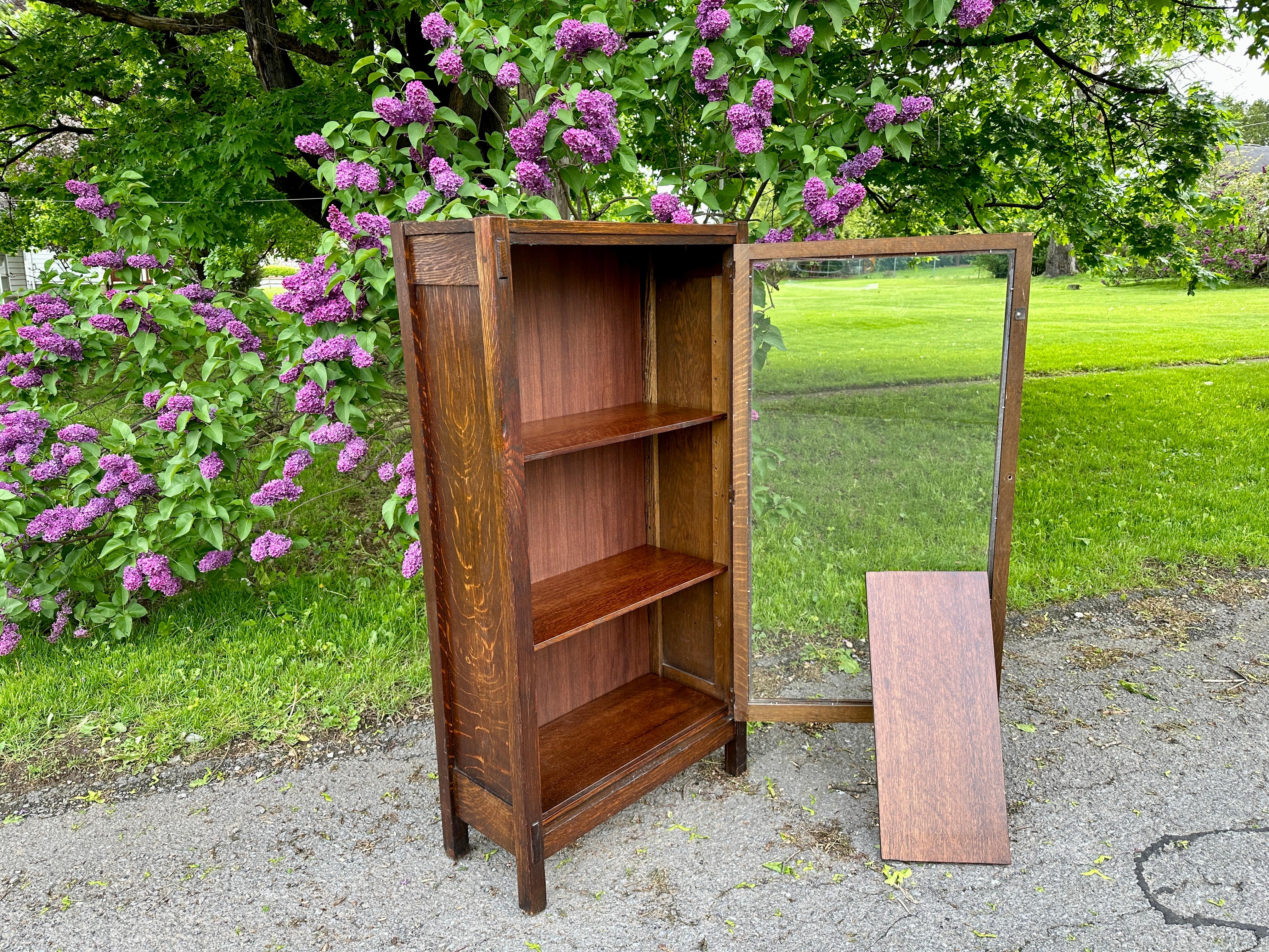 Antique    LIFETIME     One-Door A&C Bookcase -  Stickley era  W7423  30%  SALE For Sale 1