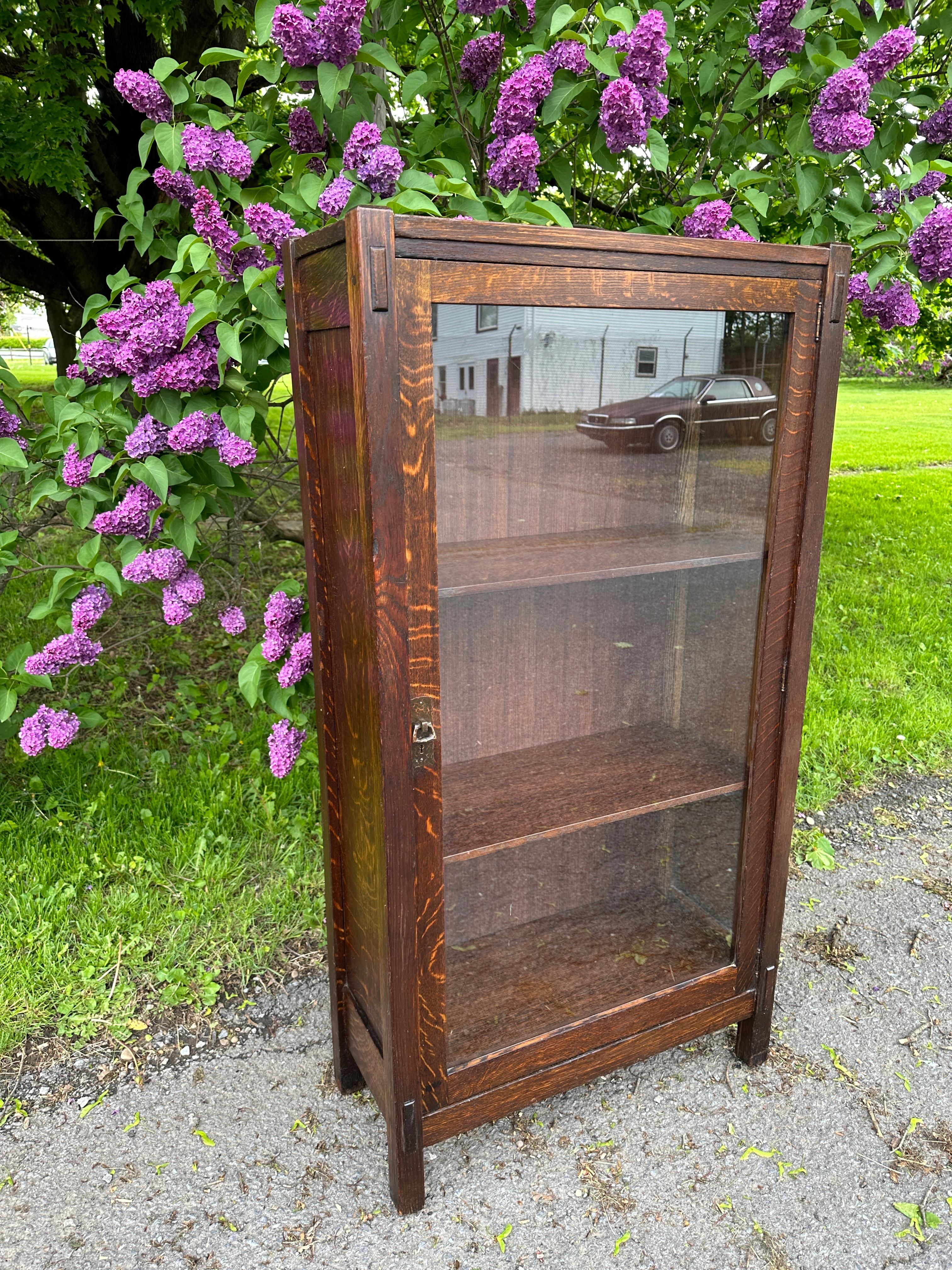 Antique    LIFETIME     One-Door A&C Bookcase -  Stickley era  W7423  30%  SALE For Sale 2
