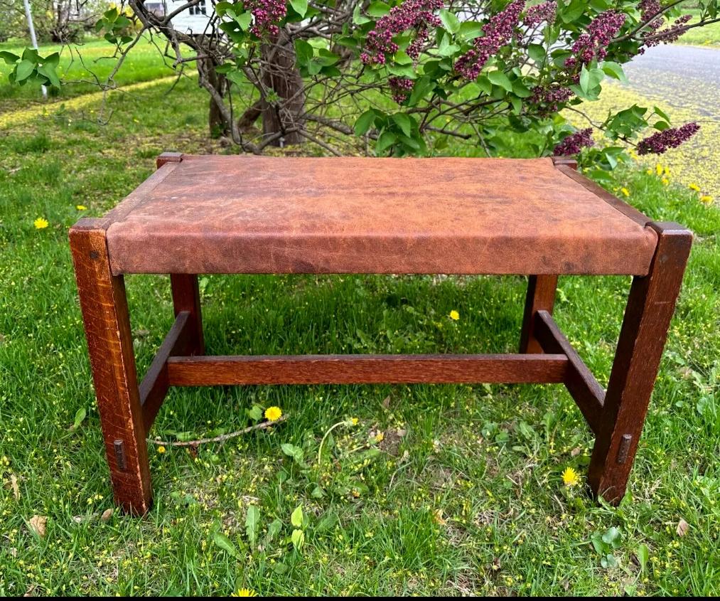 Américain Petit siège de fenêtre antique 