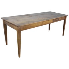 Antique Light Chestnut Farm Table