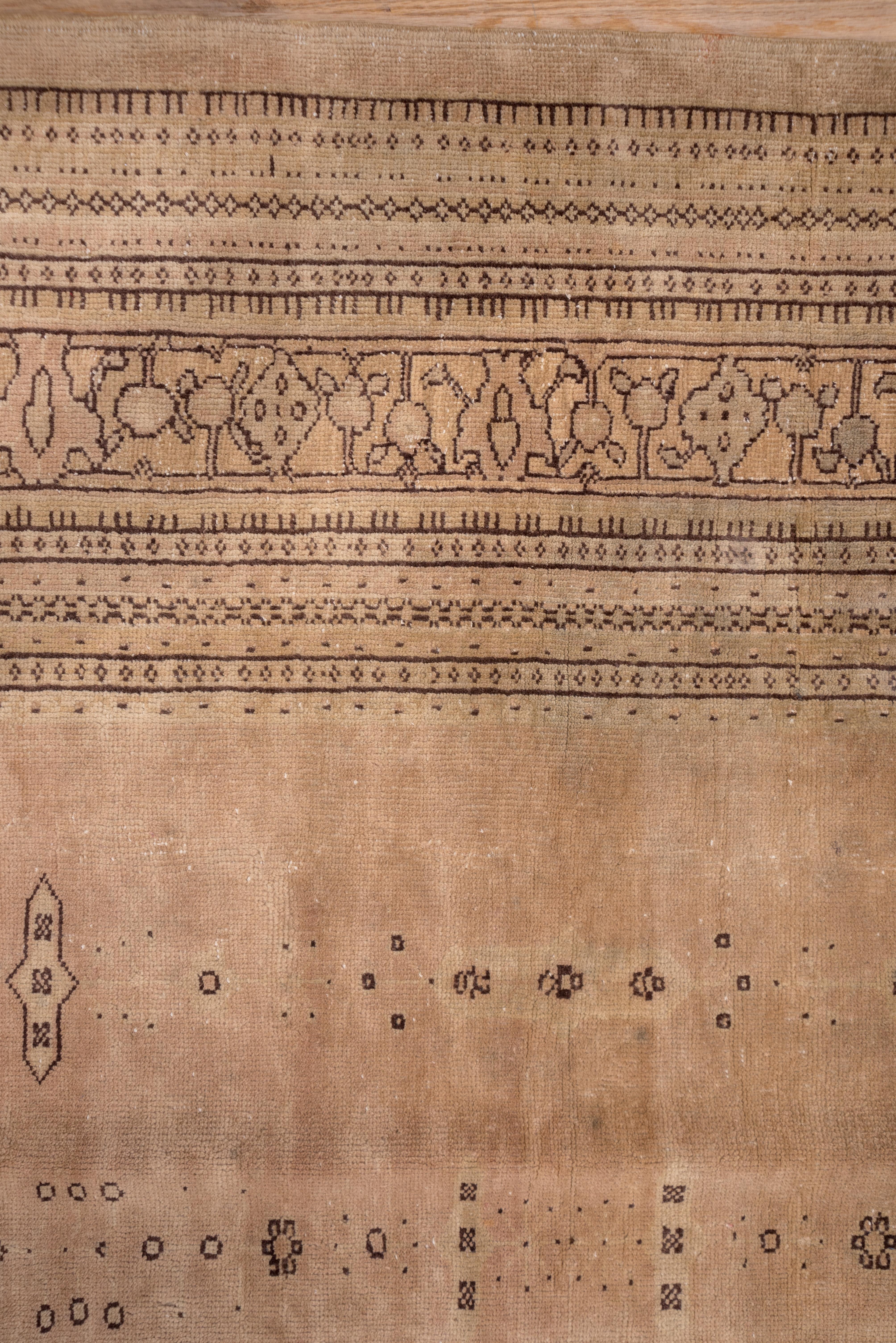 Other Antique Light Palette Squarish Sivas Carpet For Sale