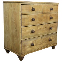 Antique Light Pine Chest of Drawers