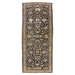 Antique Lightly Distressed Persian Malayer Rug 5' X 11'10