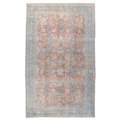 Antique Lightly Distressed Sultanabad Rug 11'6 X 18'1
