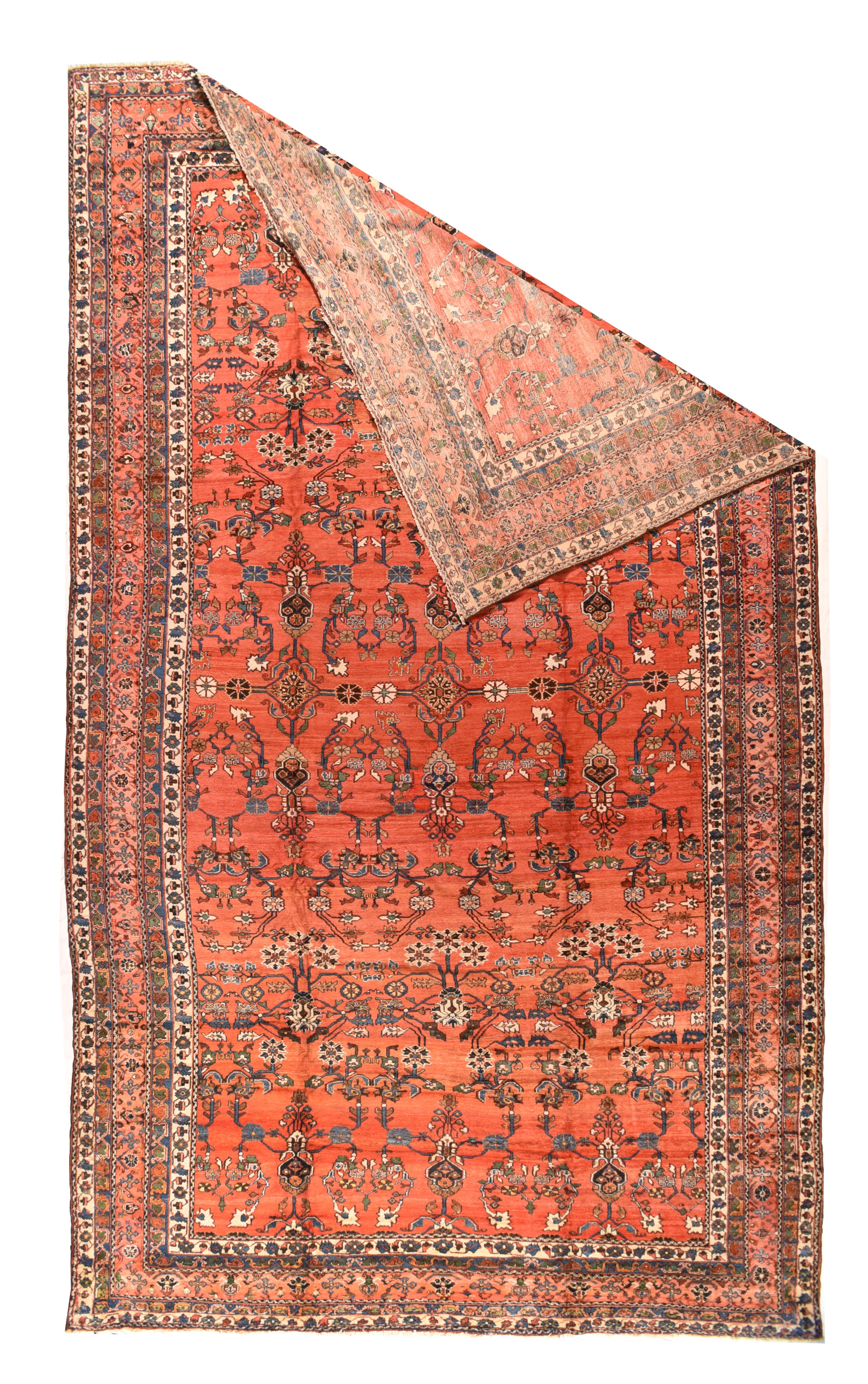 Iran Lilihan Wool on Cotton 12'x20'10''