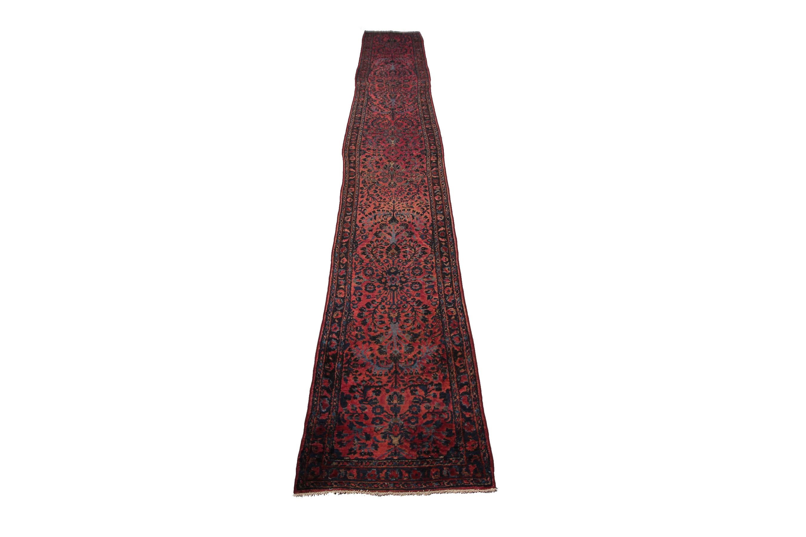 Antiker persischer Lilihan-Teppich, geometrisch, handgefertigt, Lilihan (Persisch) im Angebot
