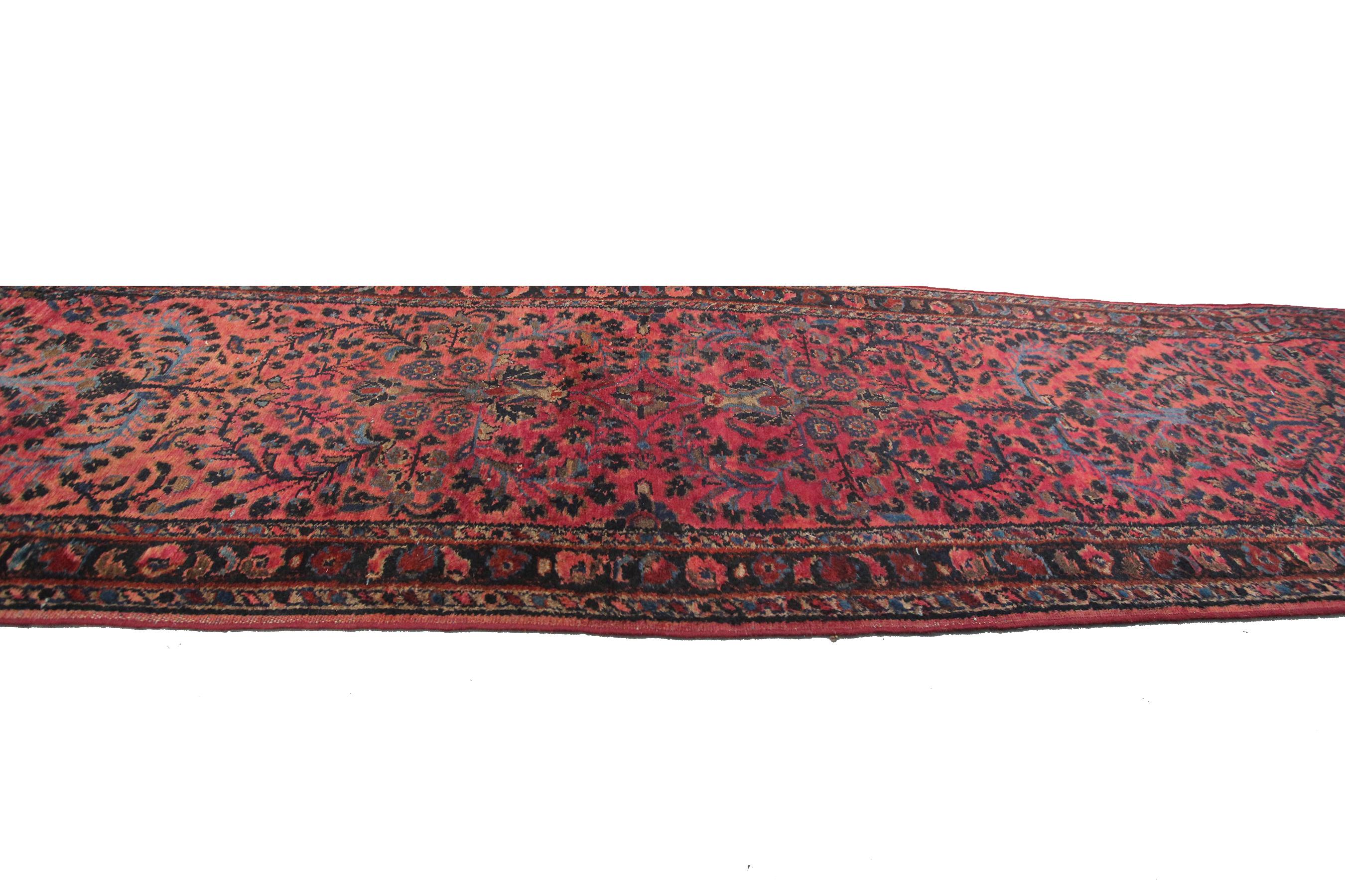 Antiker persischer Lilihan-Teppich, geometrisch, handgefertigt, Lilihan im Zustand „Gut“ im Angebot in New York, NY