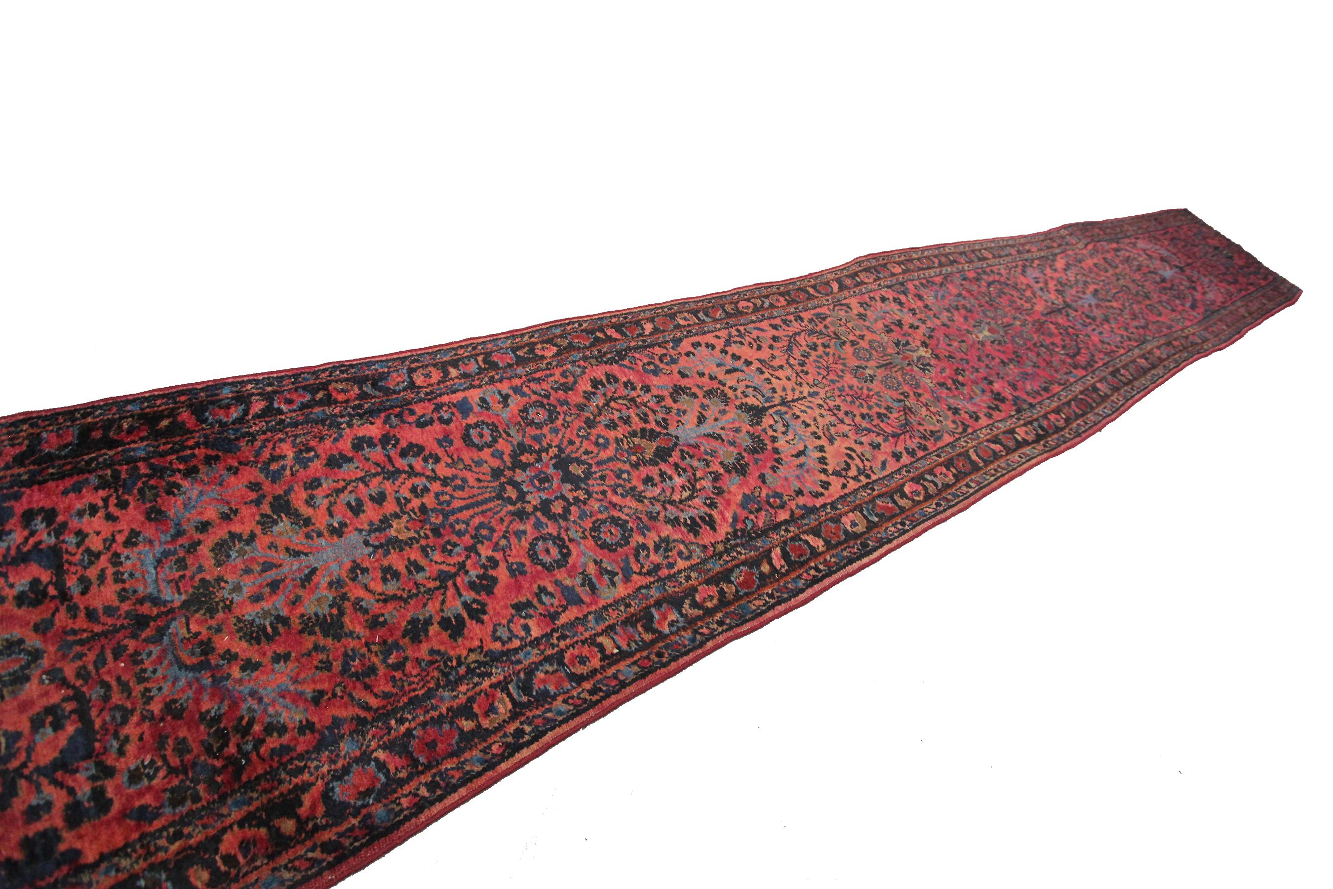 Antiker persischer Lilihan-Teppich, geometrisch, handgefertigt, Lilihan (Wolle) im Angebot