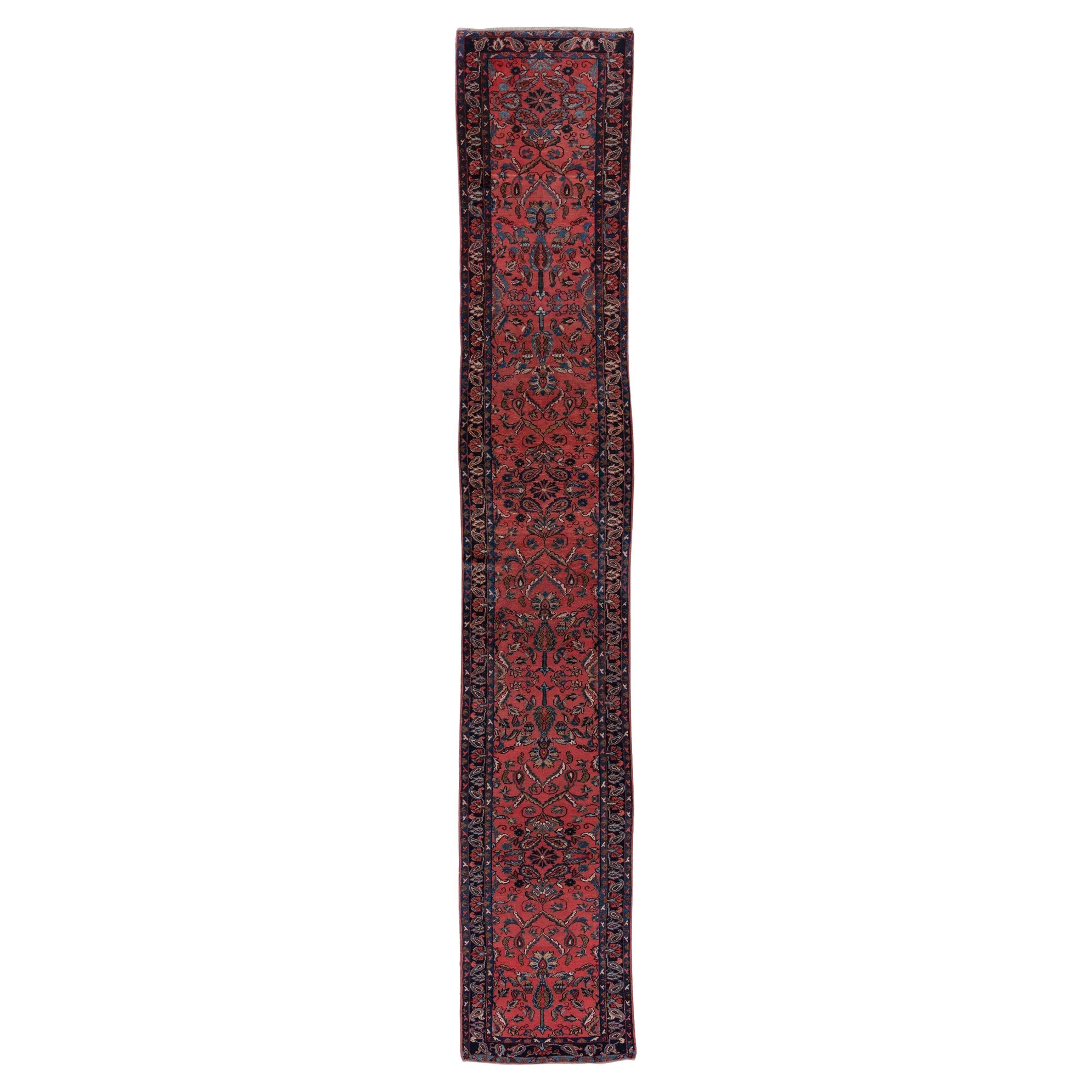 Antique Lillian Runner, Rose Field, circa 1920s For Sale