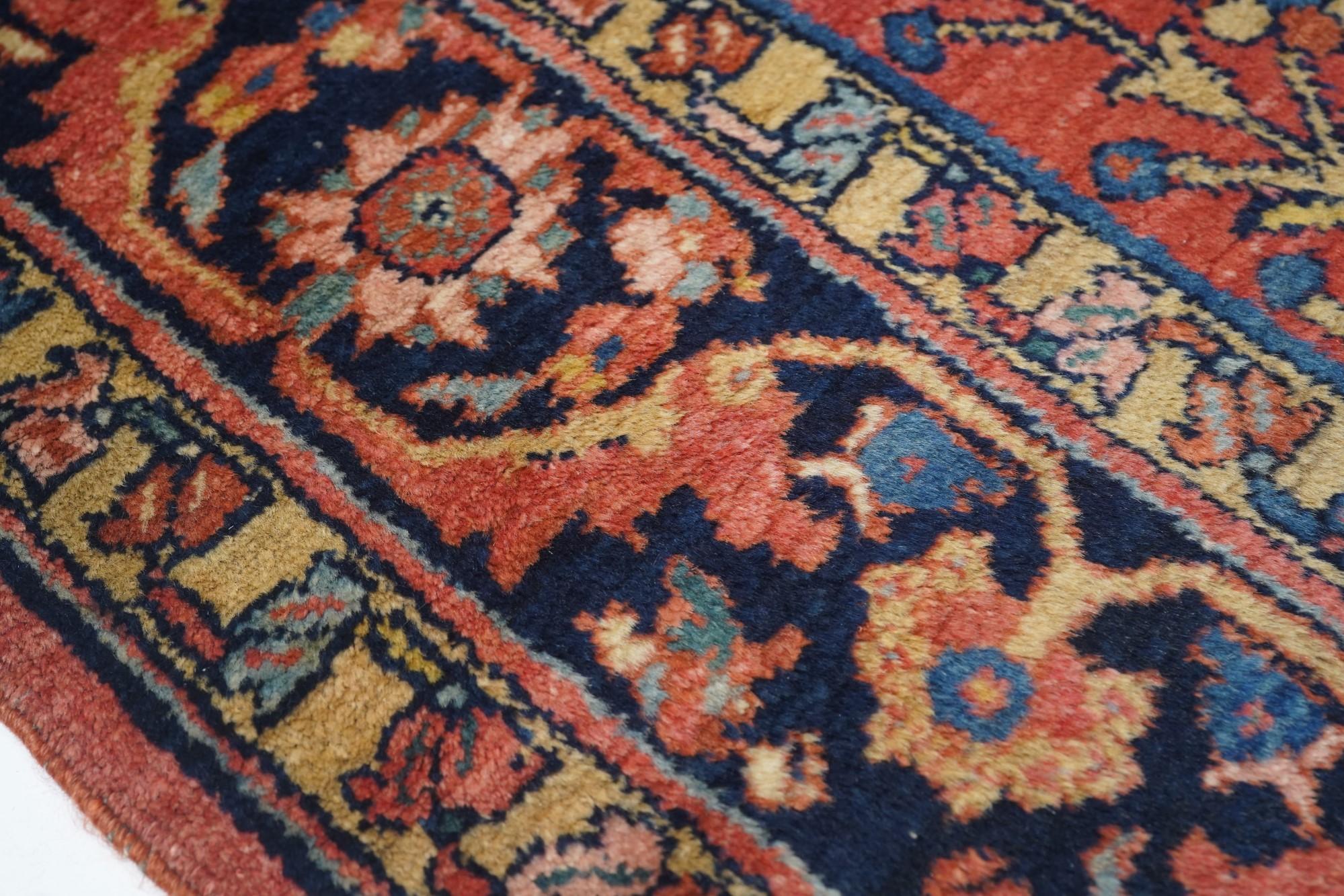 Early 20th Century Antique Lillihan Rug  For Sale