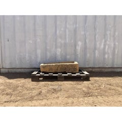 Antique Limestone Basin
