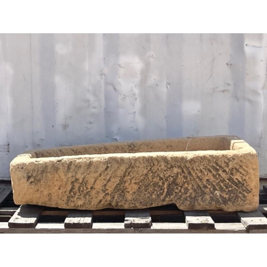 European Antique Limestone Basin For Sale