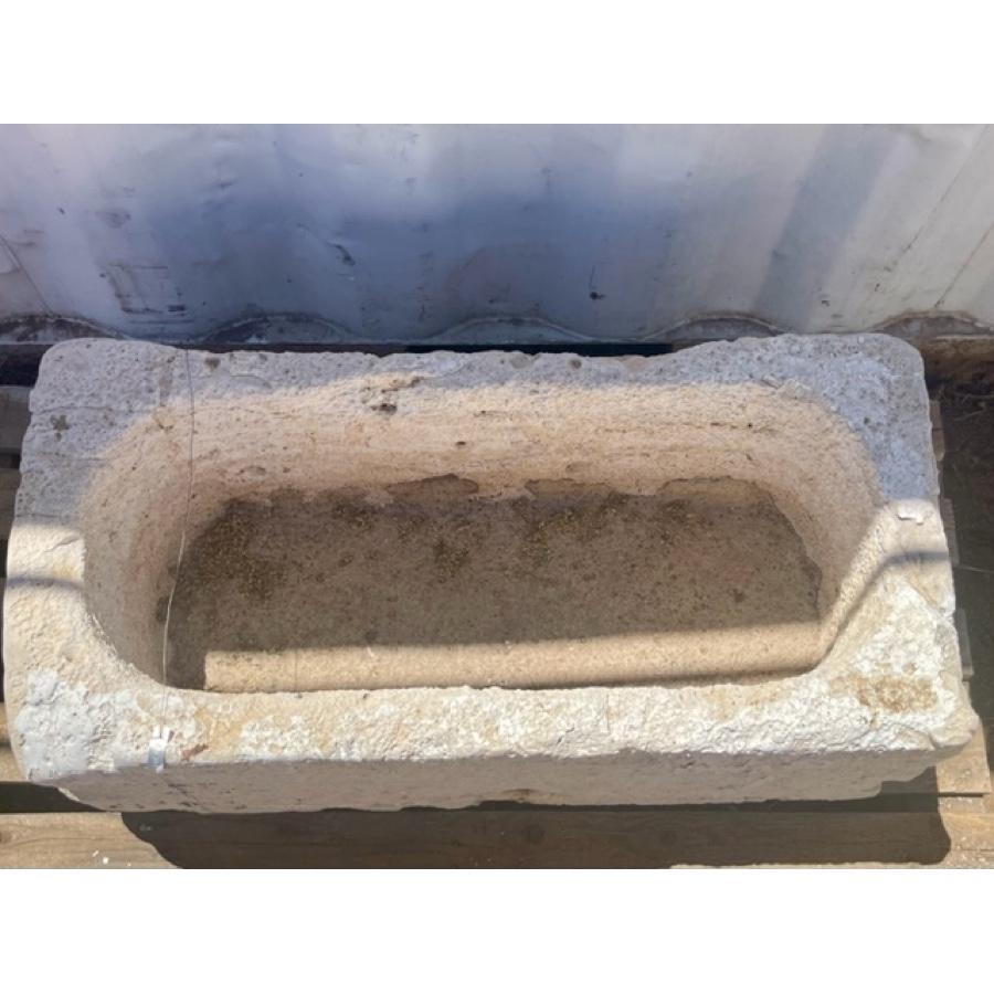 19th Century Antique Limestone Basin