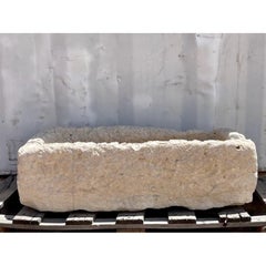 Antique Limestone Basin