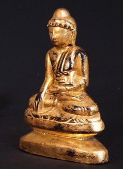 Antique Limestone Buddha from Burma