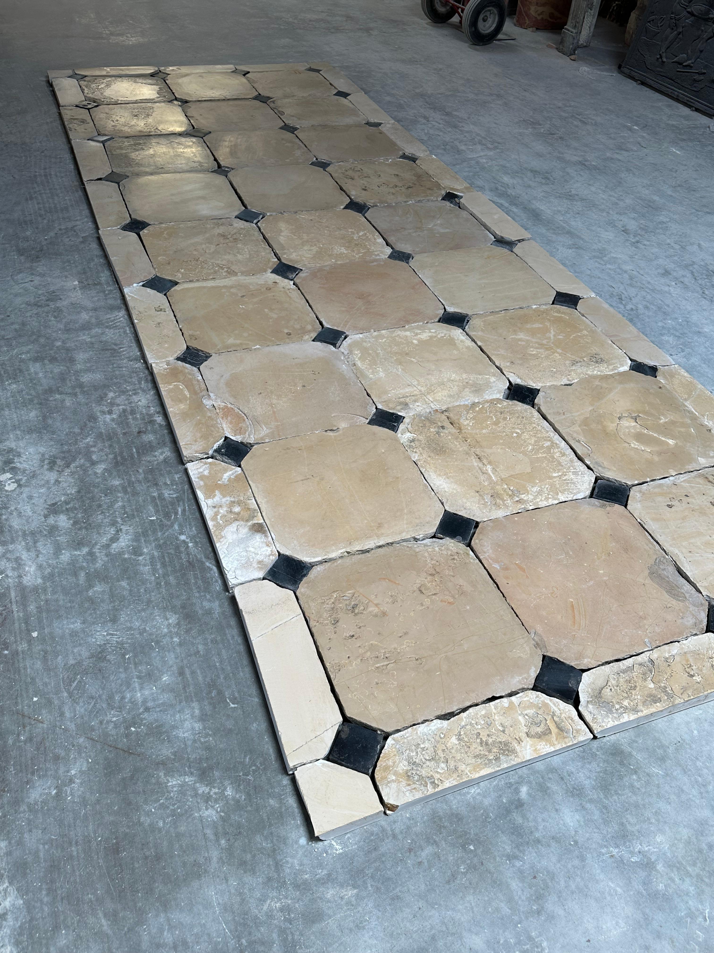 french limestone flooring