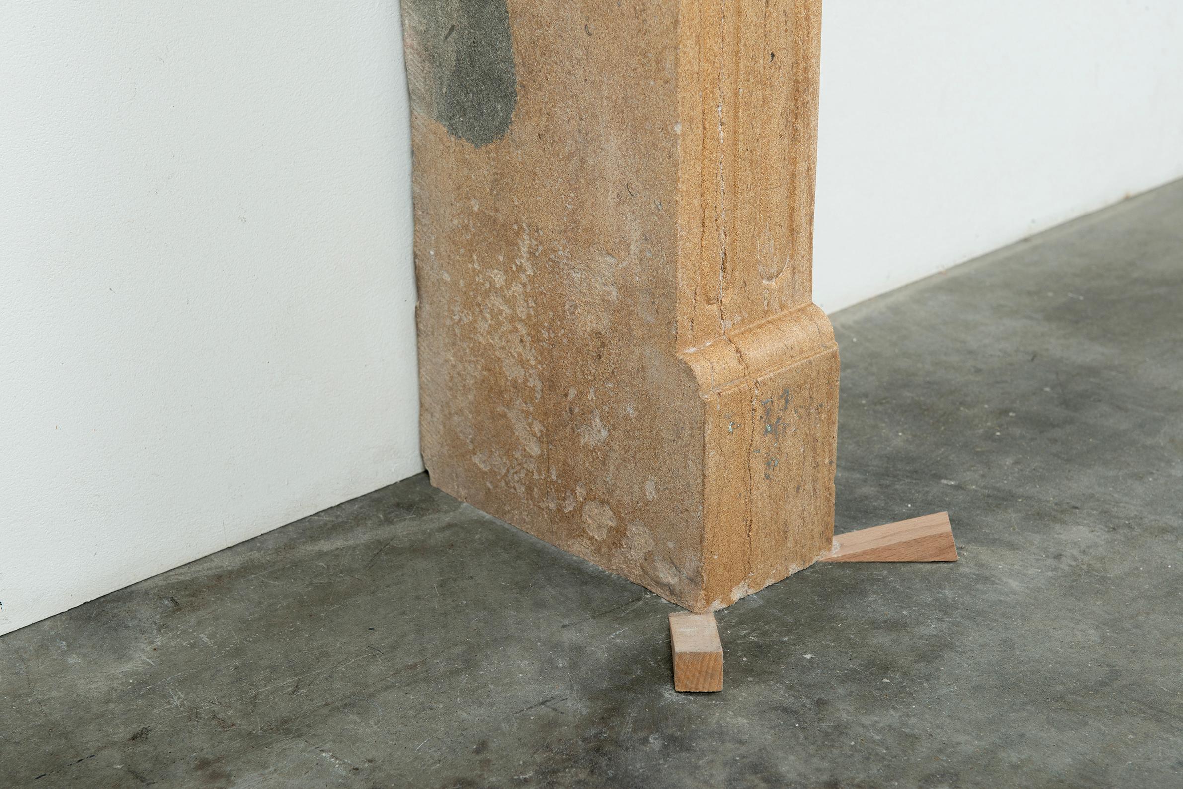 Chimenea de piedra caliza antigua en venta 12