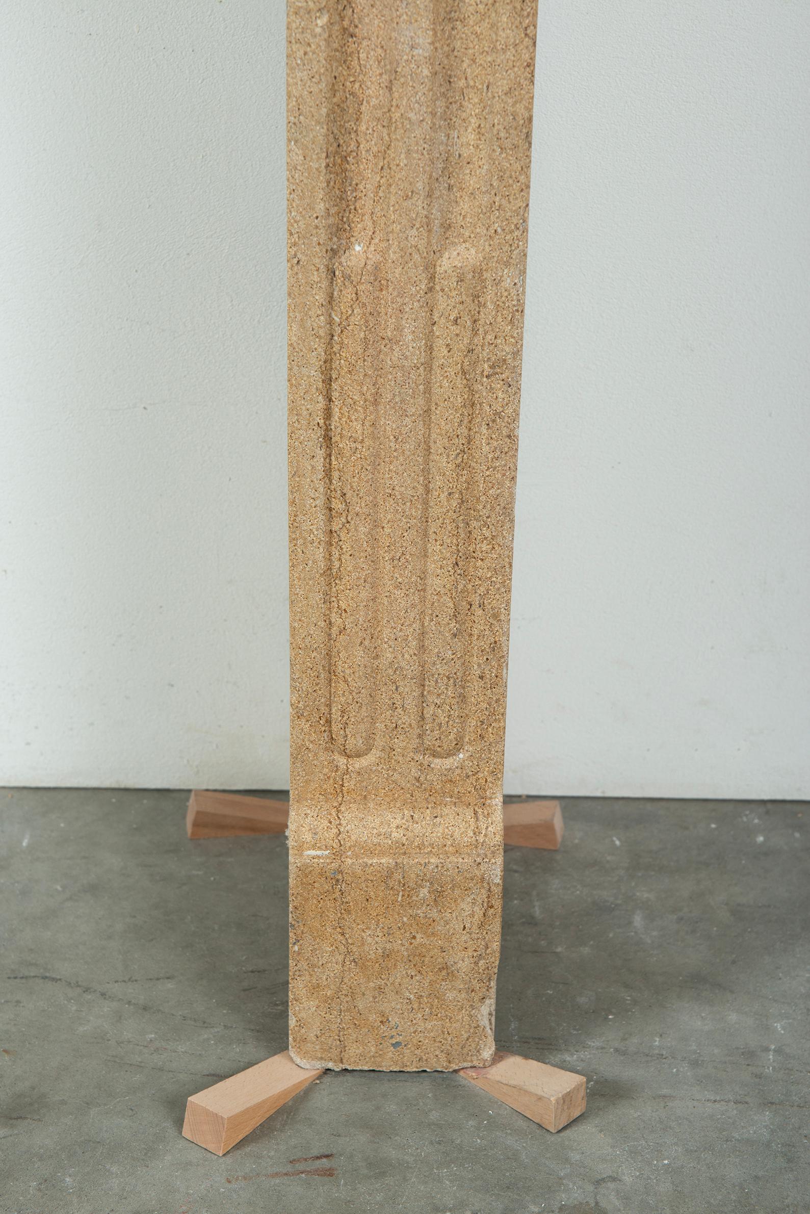Chimenea de piedra caliza antigua en venta 2