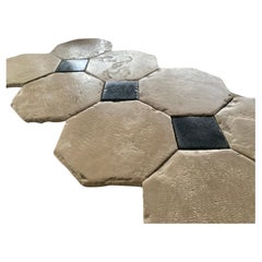 Antique limeStone flooring in Cabochon 18th Century