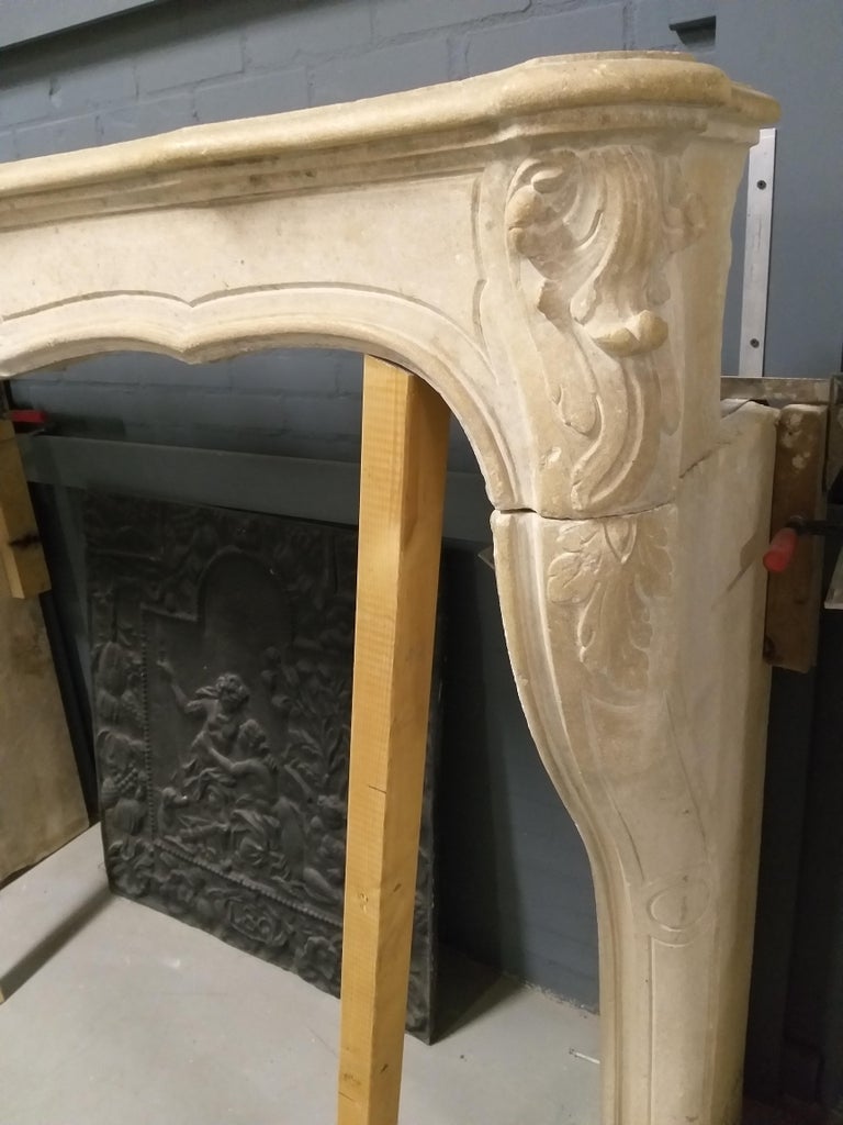 Limestone Regency Fireplace Bourgondy For Sale At 1stdibs
