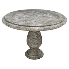 Antique Limestone Table - Old Stone Table
