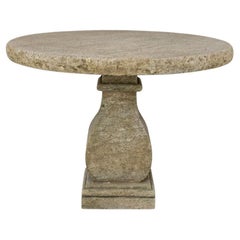 Antique Limestone Table - Old Stone Table