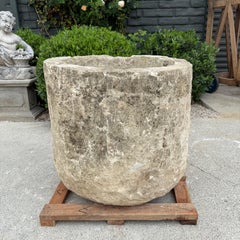 Antiker Trog aus Kalkstein 51226B