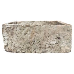 Trog aus antikem Kalkstein 516260 31 "W