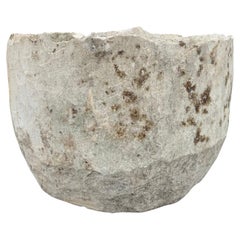 Antique Limestone Trough 51623D 23" Dia