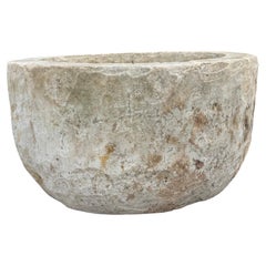 Antique Limestone Trough 51626E 24" Dia