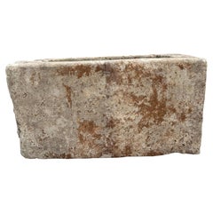 Antique Limestone Trough 51626F 25.5"W