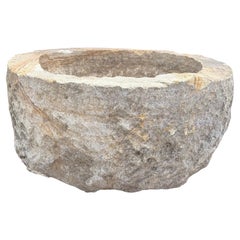 Comedero de Piedra Caliza Antigua 52926A 31,5" Dia