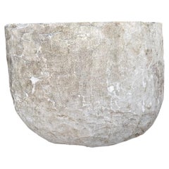 Antique Limestone Trough 5726A 26"Dia