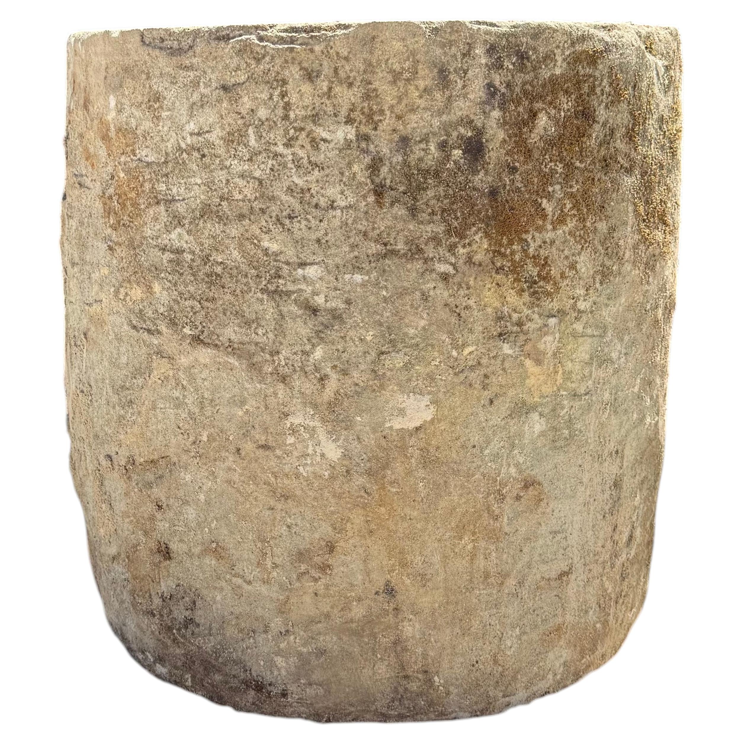 Abbeveratoio antico in pietra calcarea 5726B