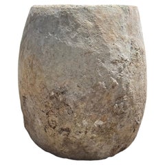 Abbeveratoio antico in pietra calcarea 5726D