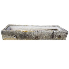 Antique Limestone Trough