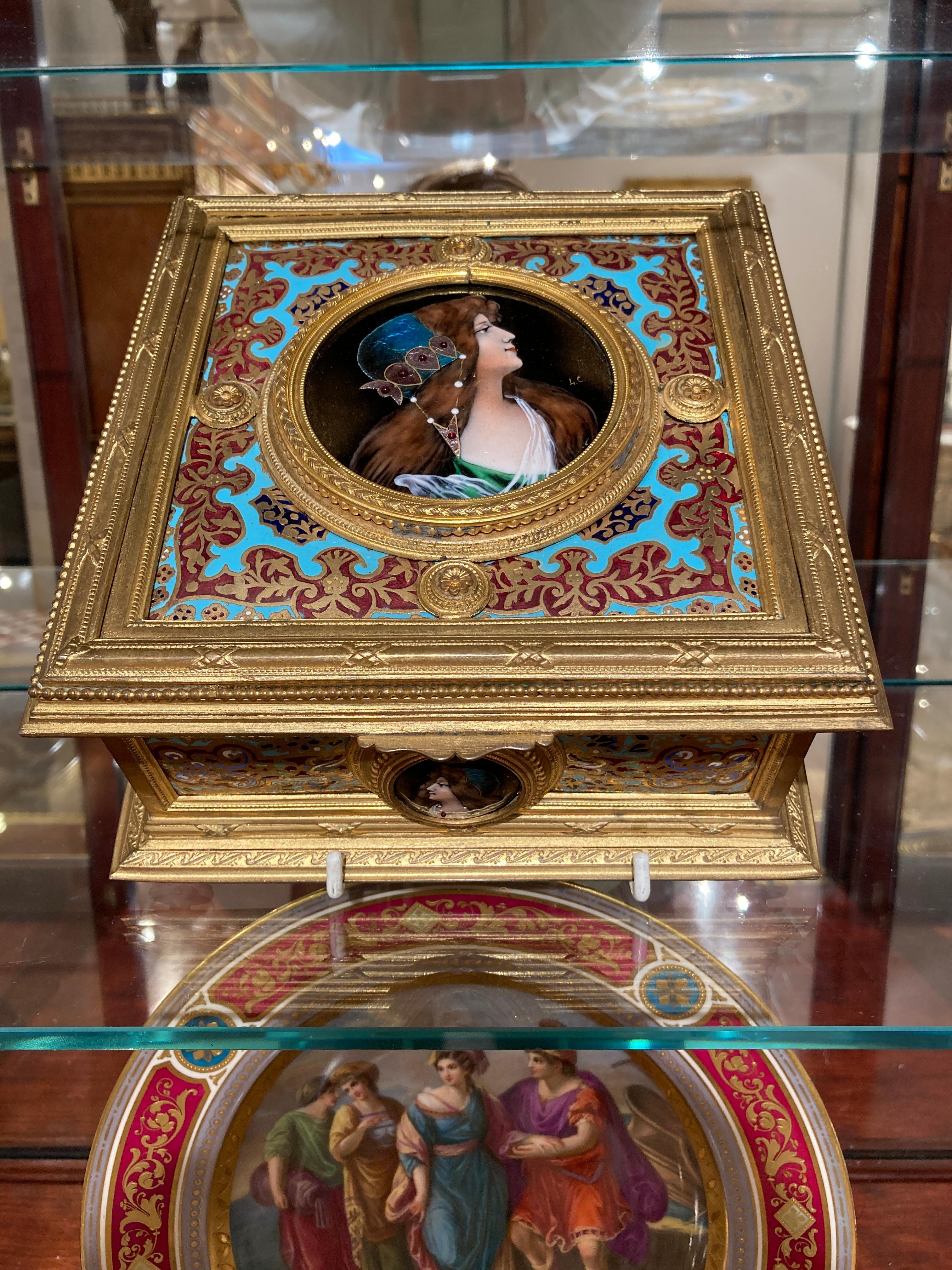 antique jewelry box for sale