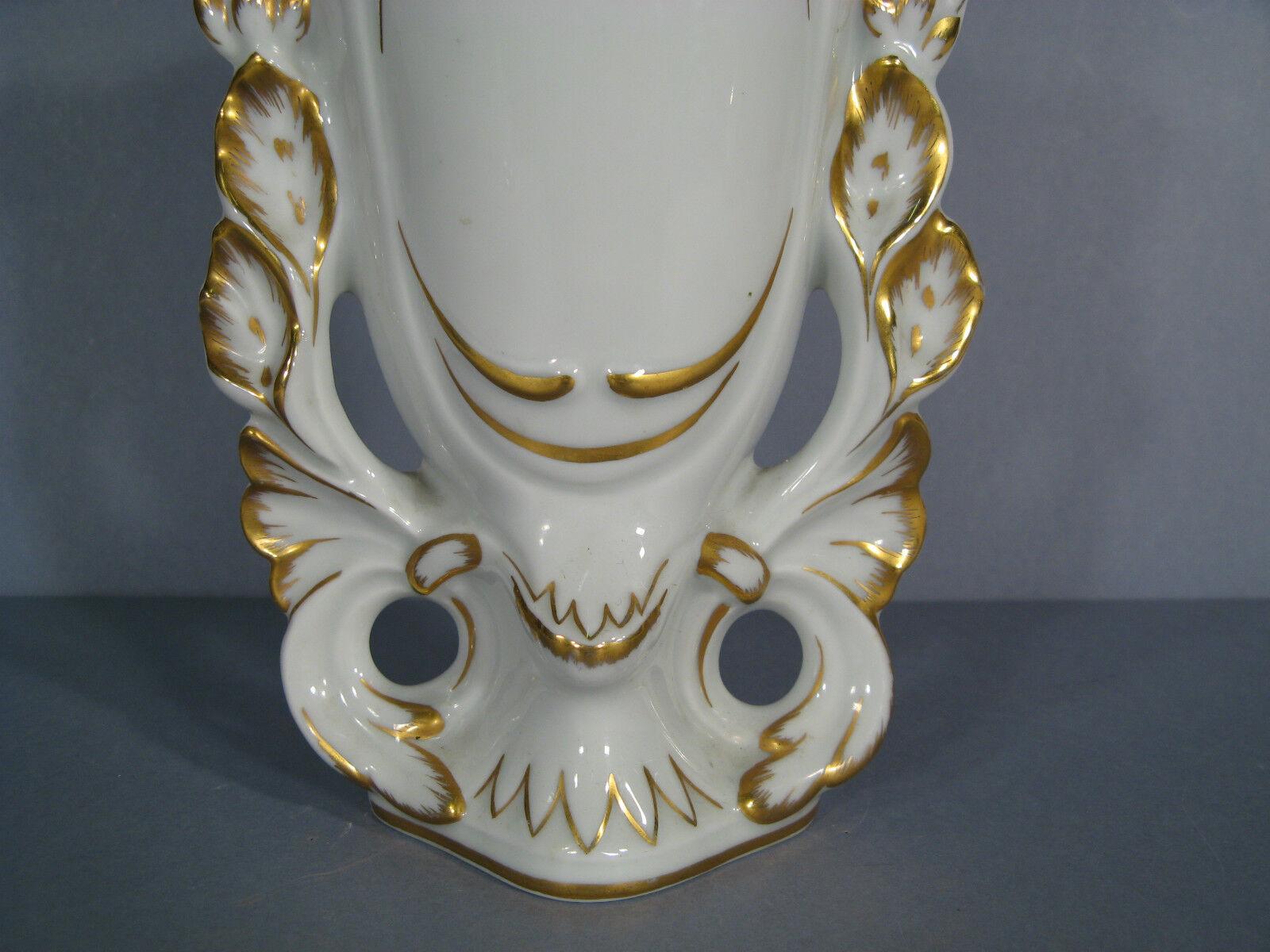 Antique Limoges Porcelain Church or Bridal Vase by Singer - 1Y174 1