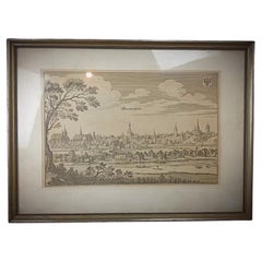 Antique Lithograph from Bermersheim, Germany - 2Y233