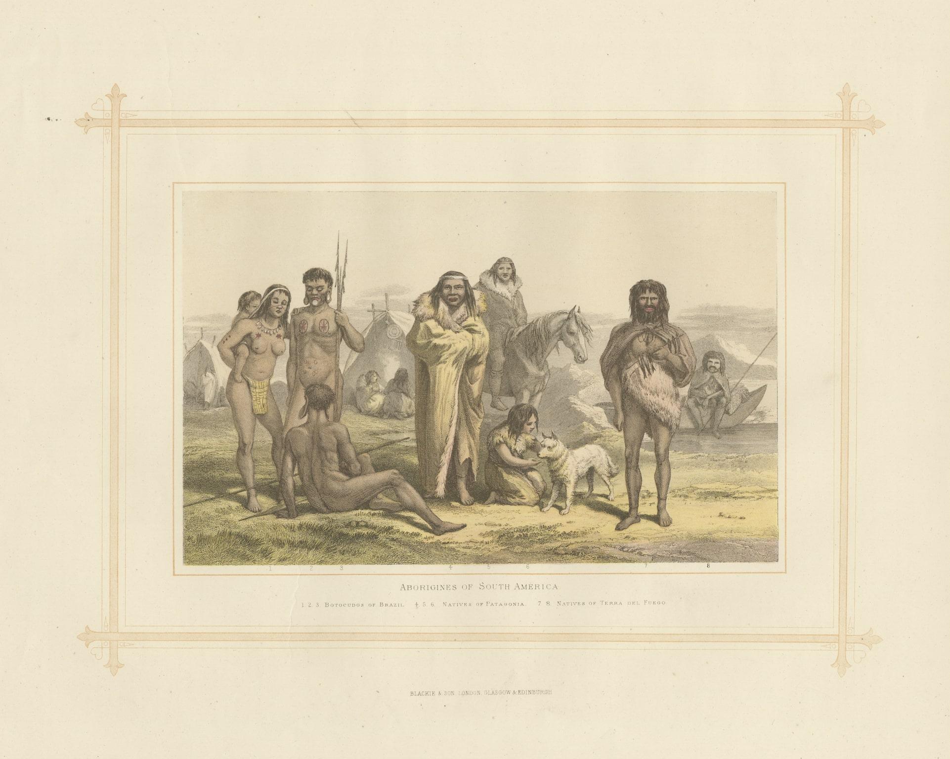 Experience a captivating glimpse into the world of 19th-century ethnography with the 