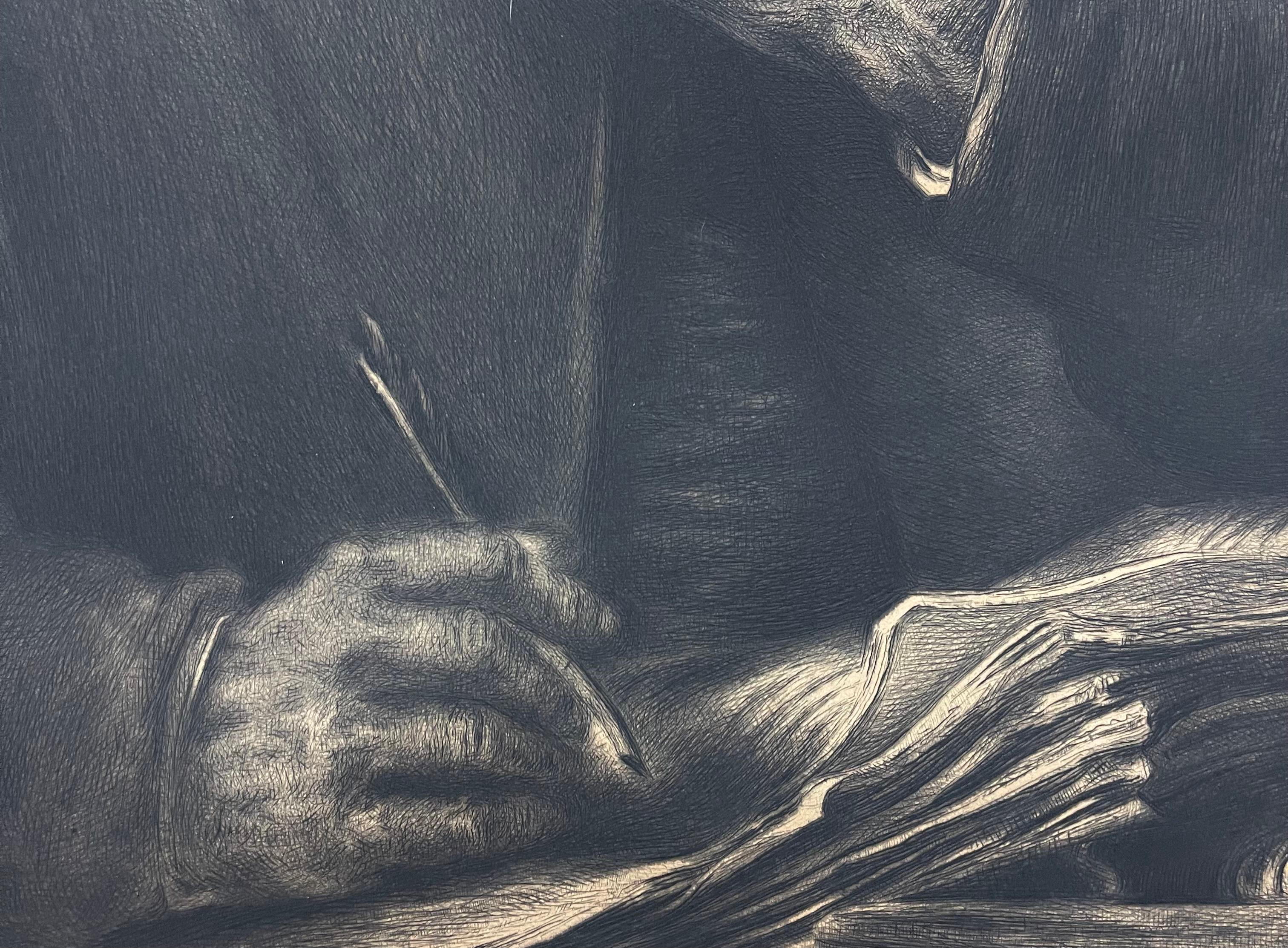 Paper Antique Lithograph: 