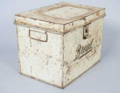 Antique Lithographed Tin Bread Box