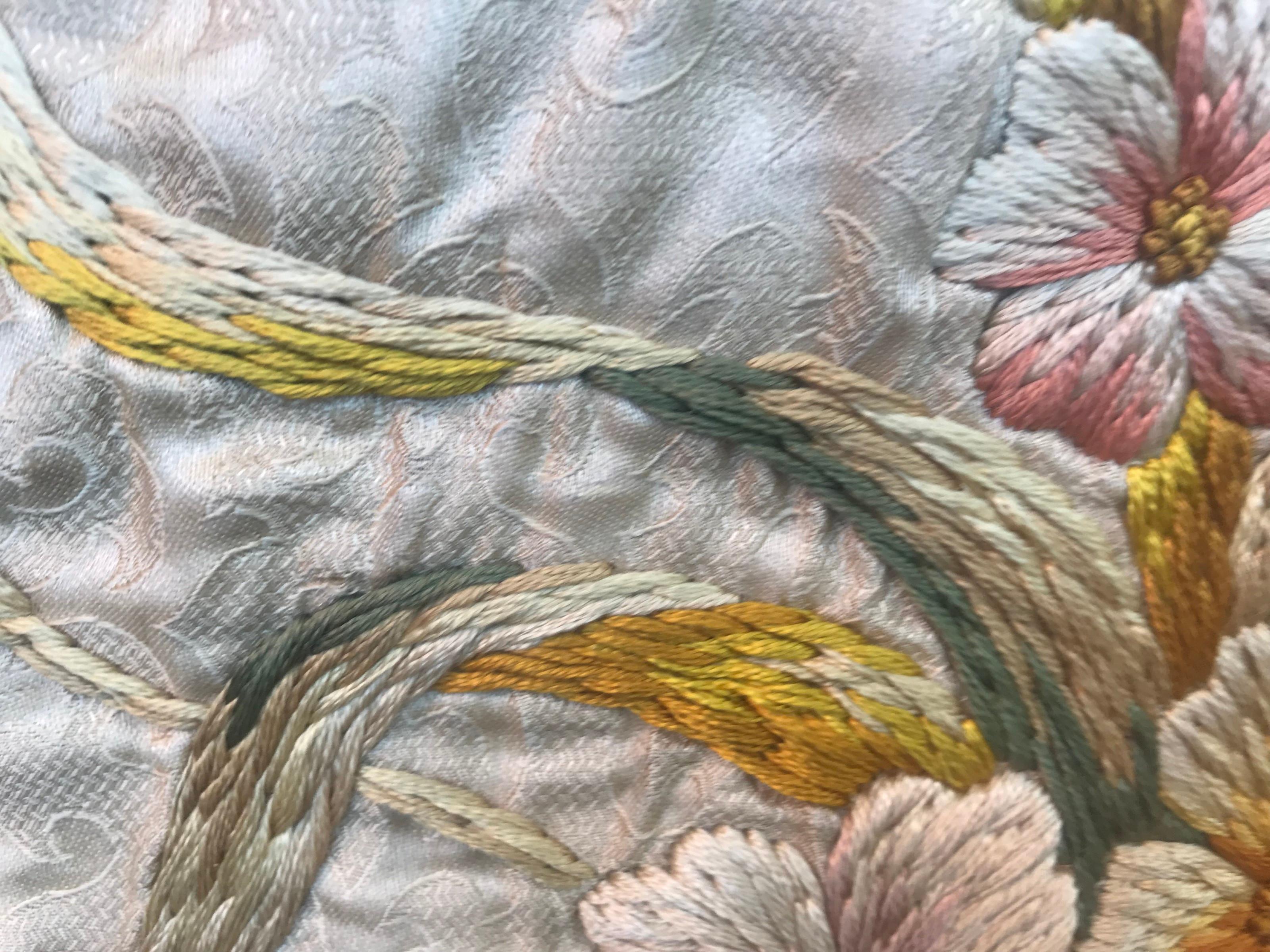 antique french embroidery