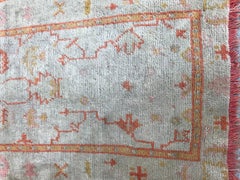 Antique Little Turkish Ushak Rug