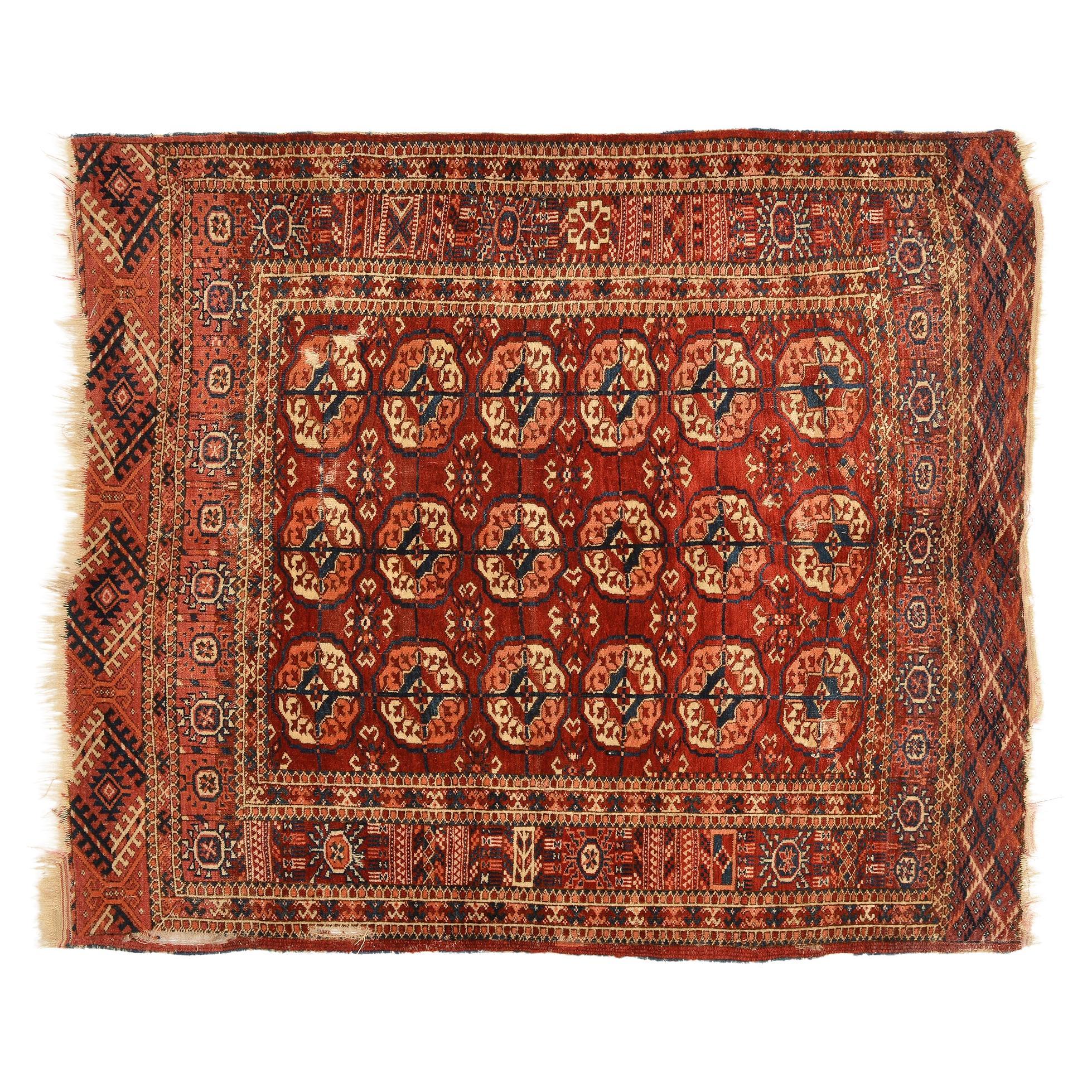 Antique Little Turkoman Bokara for Collection